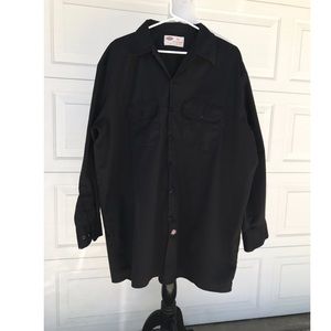 Dickies Black Work Shirt 2XL